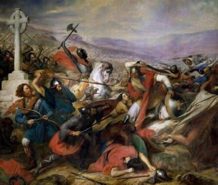  La Batalla de Poitiers: Encuentro Decisivo entre Francos y Musulmanes durante la Expansión Islámica en Europa